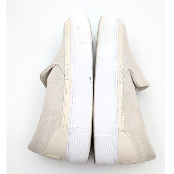 UGG Zilo Slip On Comfort Sneakers Shoes Women's Beige/White Size US7 EU38 - Picture 5 of 9